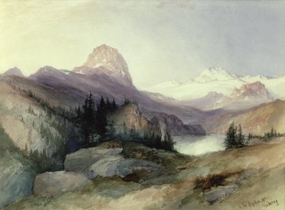 In the Bighorn Mountains by Thomas Moran